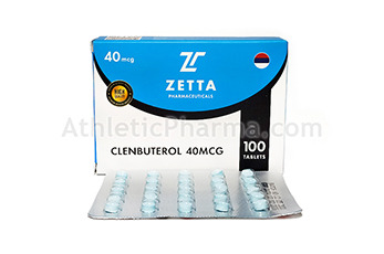 Clenbuterol 40mcg (ZETTA) 25tab